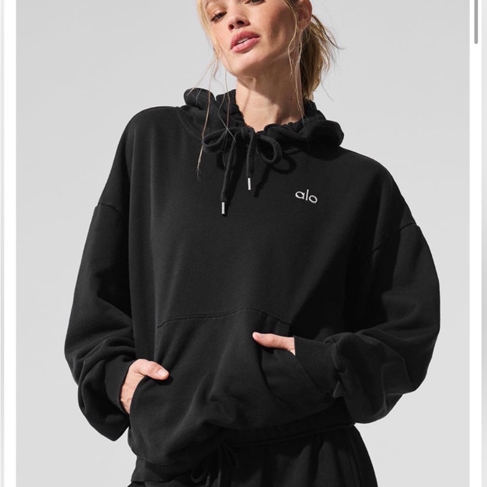 Alo Accolade black hoodie